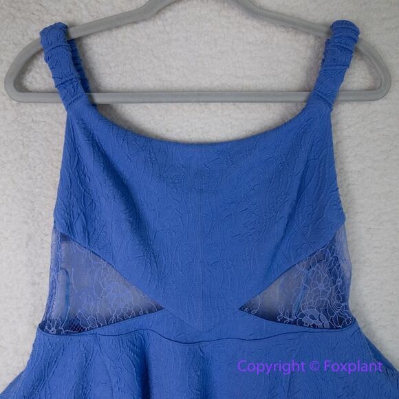 New! Free People Brooklyn Mini Dress in blue, size XS - Picture 6 of 16